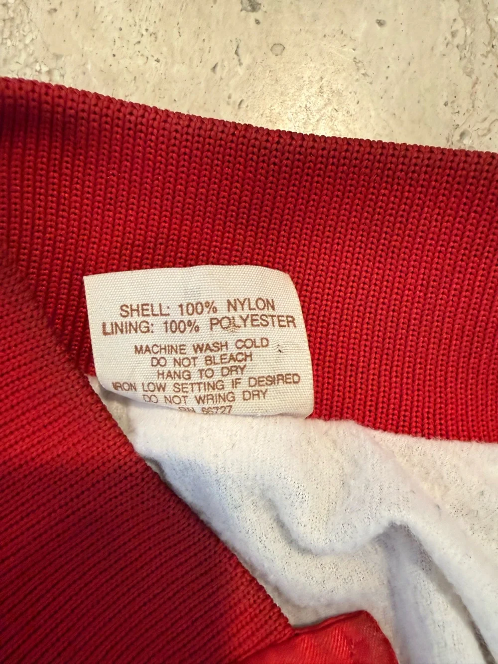 VINTAGE AUBURN SPORTSWEAR Satin Bomber Jacket - Picture 4 of 4